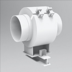 Thermal insulation guide pipe support