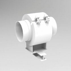 Thermal insulation sliding pipe support