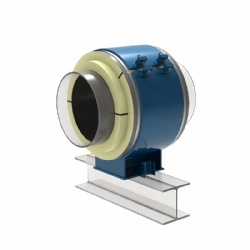High-efficiency cold insulation pipe support