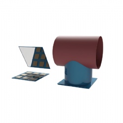 Ultra-low friction pair / high-temperature support leg